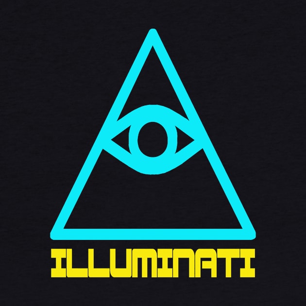 Illuminati Eye of Providence - All Seeing Eye by DazzlingApparel